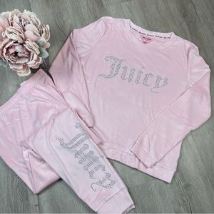 NWT Juicy Couture Velour Loungewear set